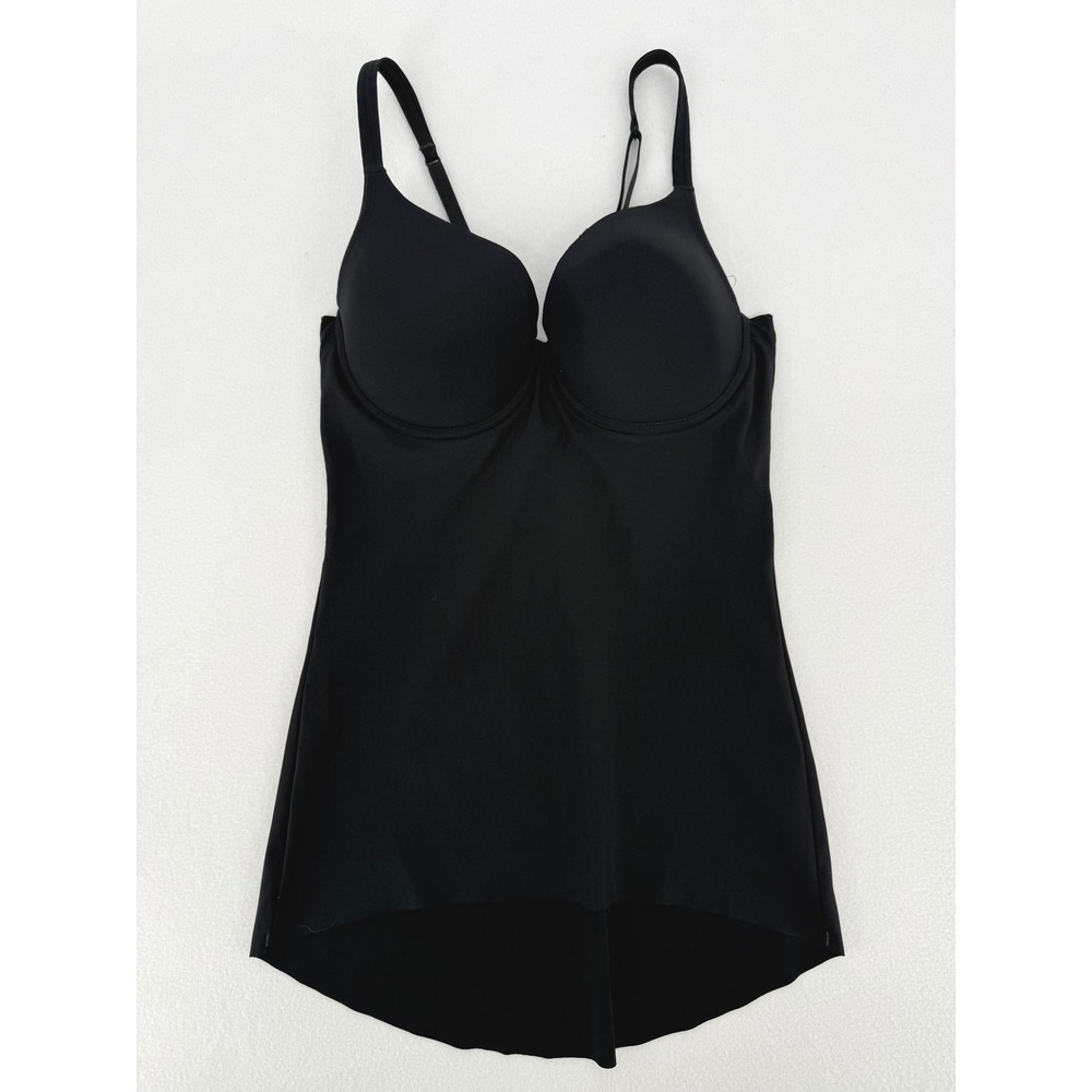 Wacoal Underwire Camisole Women 38C‎ Black Shapewear Tank 80265 - Picture 2 of 6